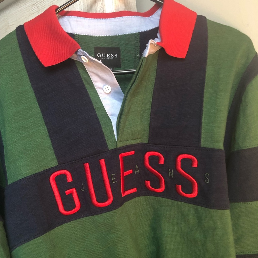 New Guess ‘81 Caleb Rugby Shirt - Picture 7 of 8